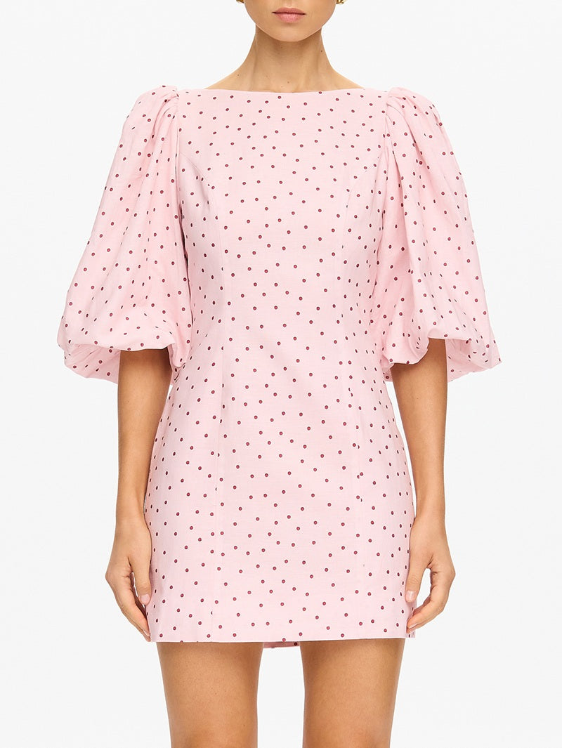 Sia Bubble Sleeve Mini Dress