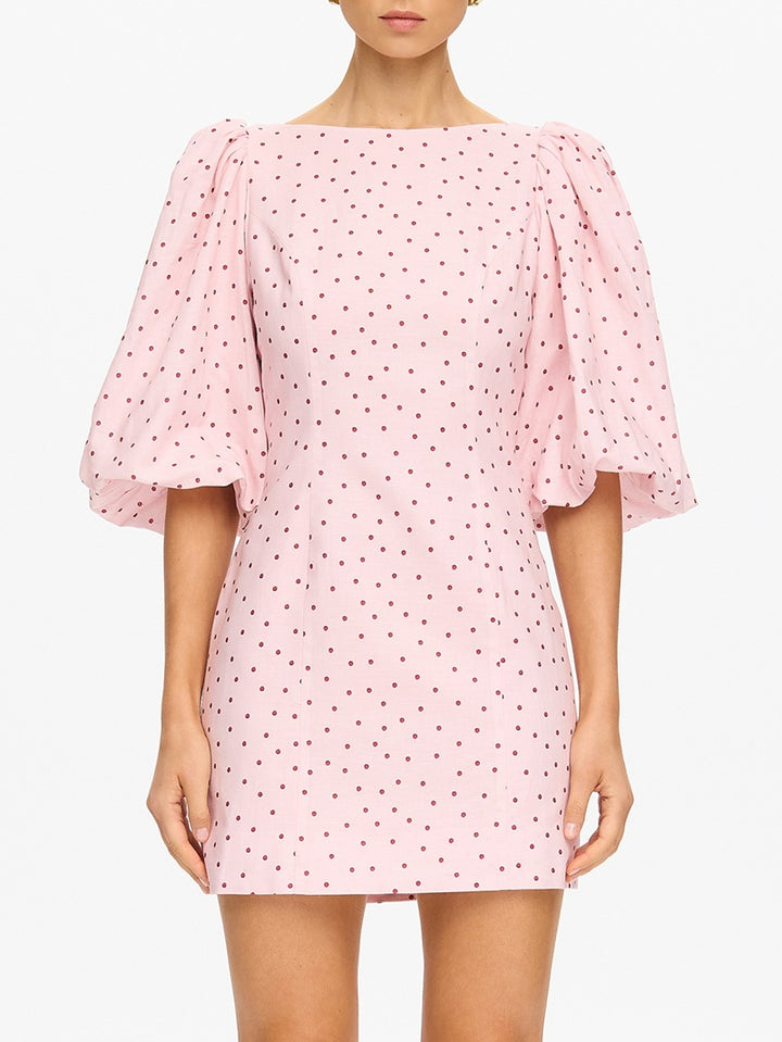 Sia Bubble Sleeve Mini Dress