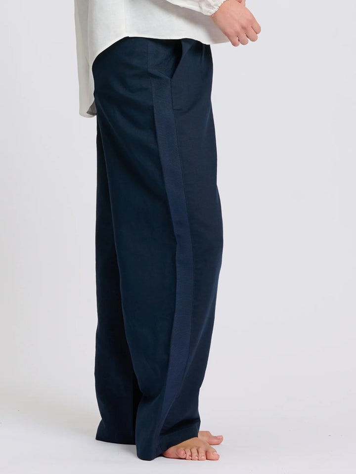 Phoebe High Waisted Pant | Navy