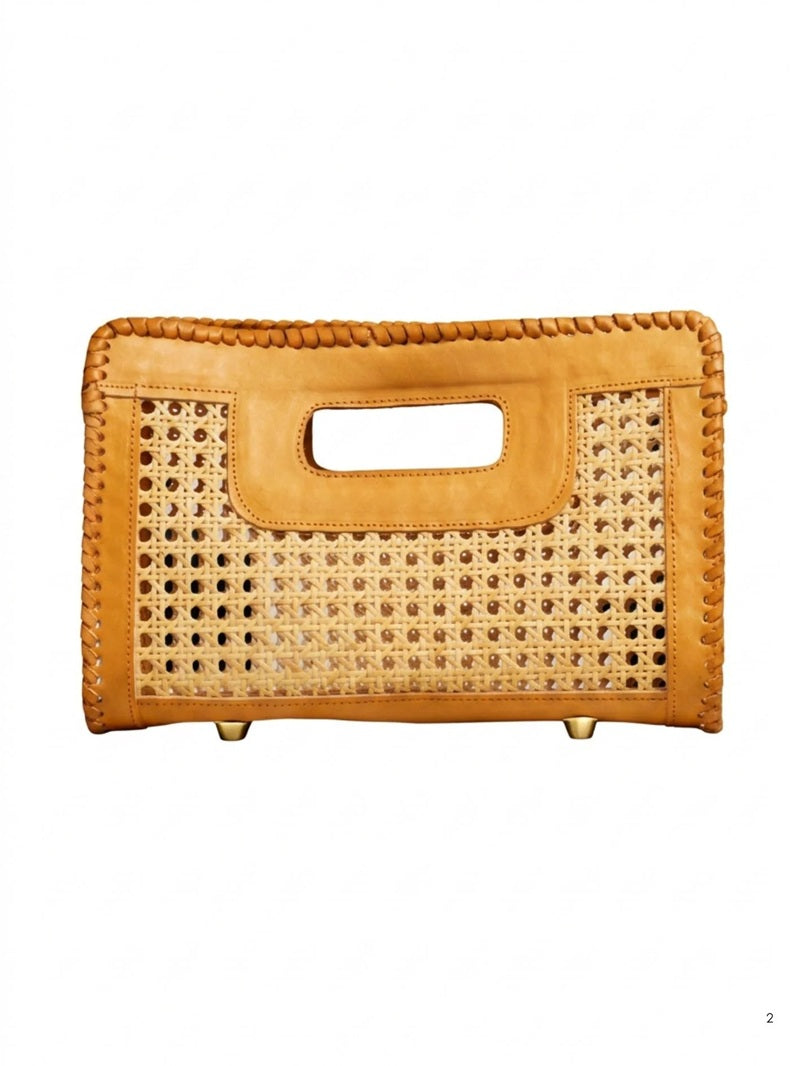 Stitch Edge Tote | Tan
