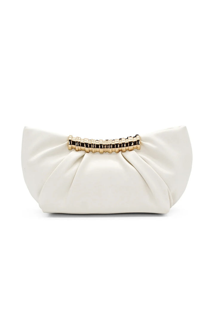 Sable Clutch | Cream