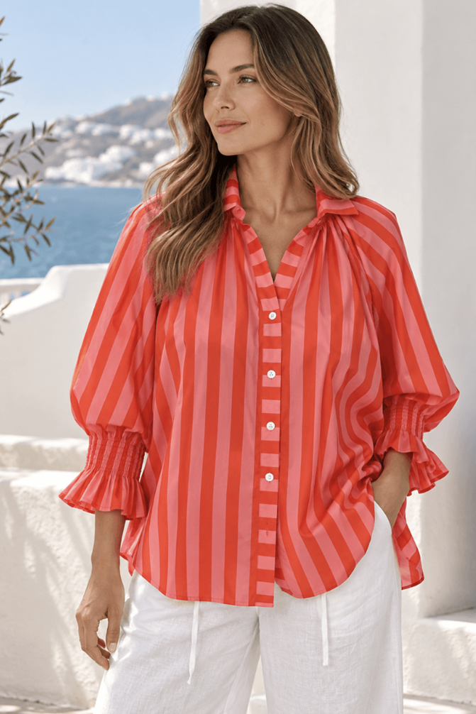 Romy Shirt | Magenta
