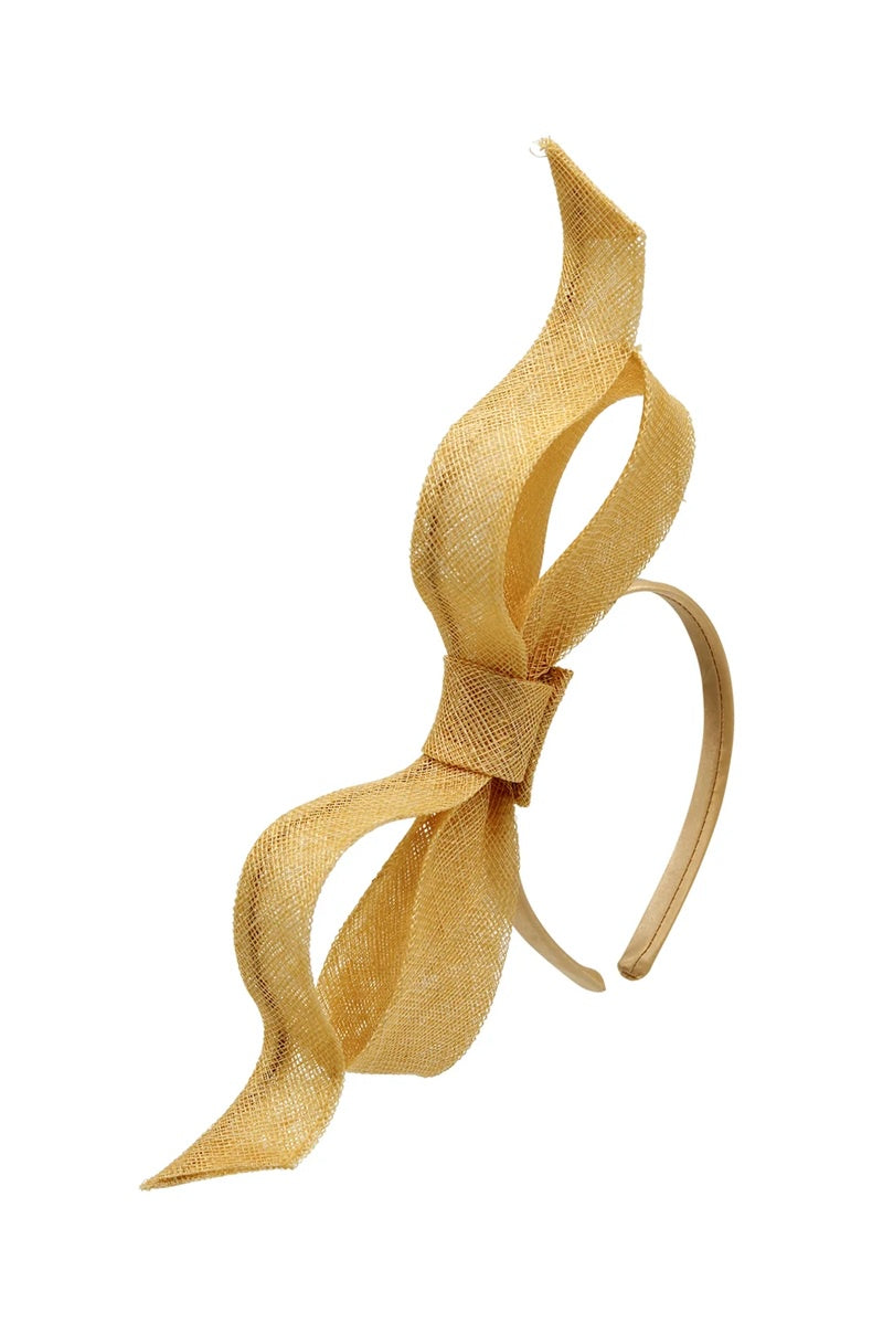 Sutton Fascinator | Butter Yellow