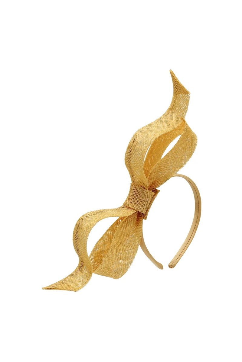 Sutton Fascinator | Butter Yellow