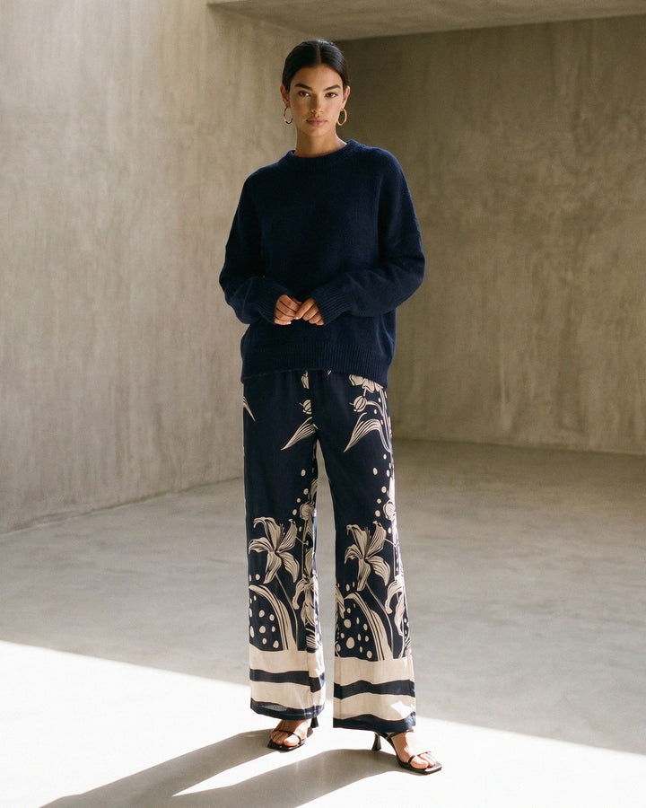 Velvet Petals Pant