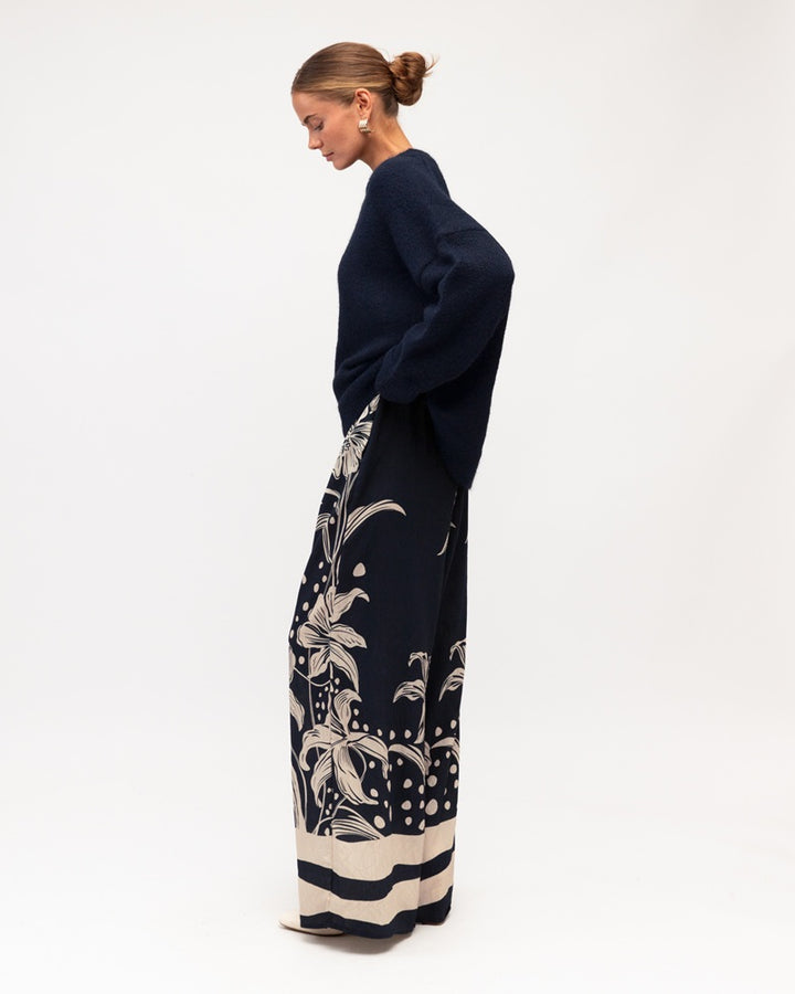 Velvet Petals Pant