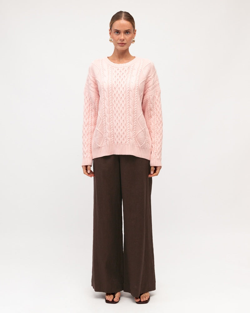 Therese Pink Knit
