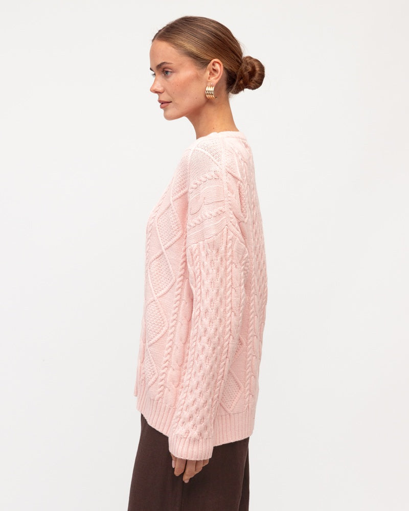 Therese Pink Knit