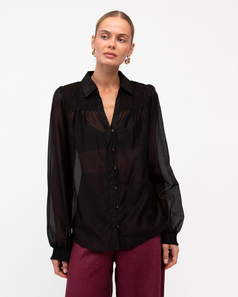 Katya Rami Blouse | Black