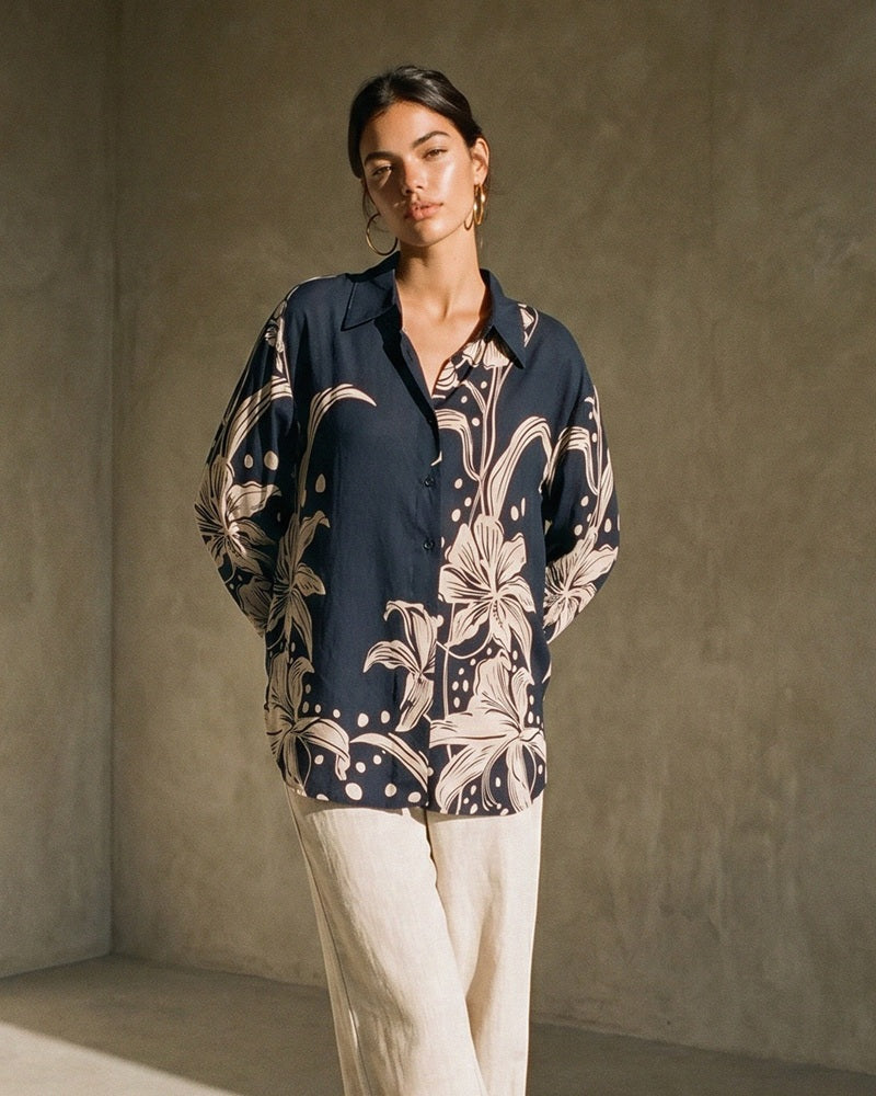 Velvet Petals Shirt