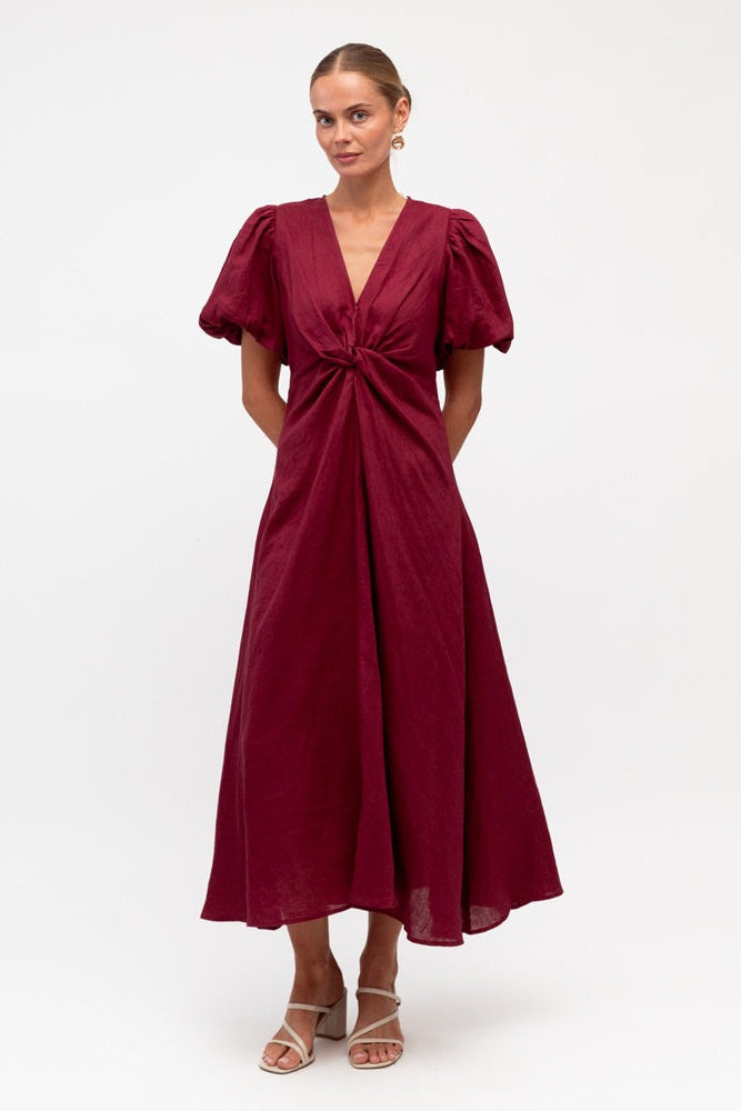 Monte Carlo Dress | Merlot