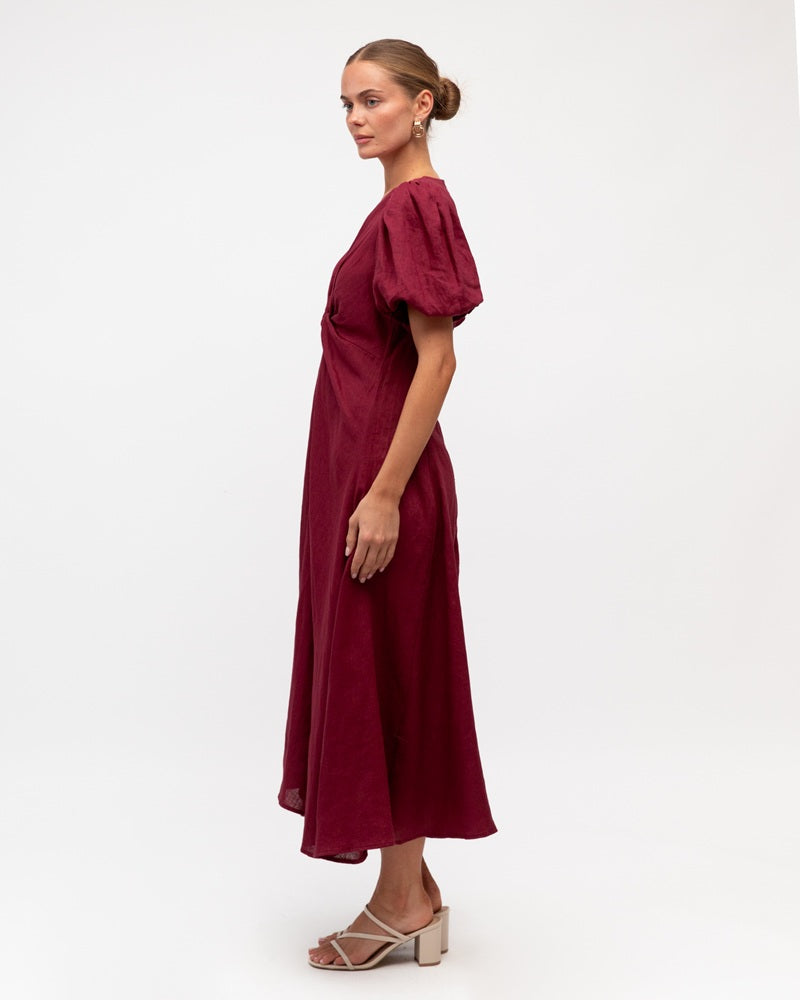Monte Carlo Dress | Merlot