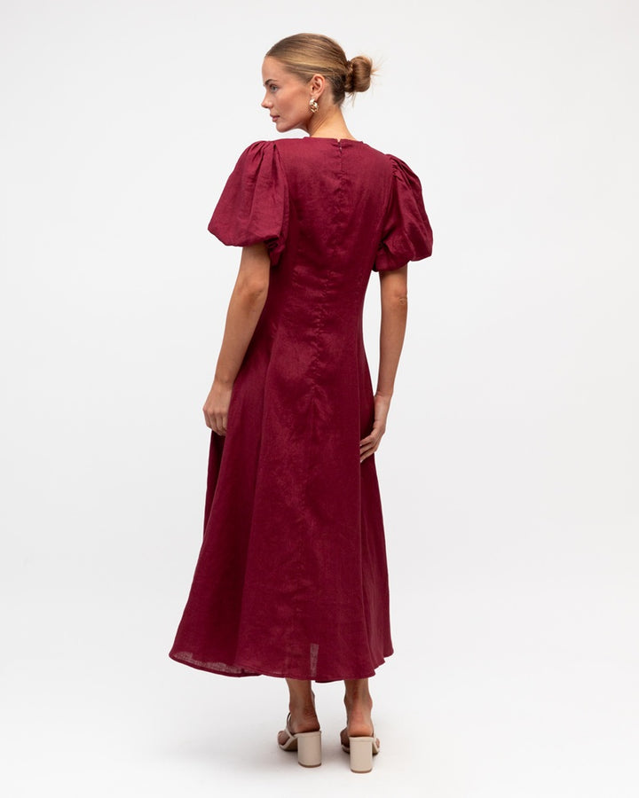 Monte Carlo Dress | Merlot
