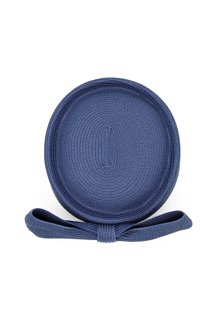 Tara Racwear Pillbox Hat | Navy