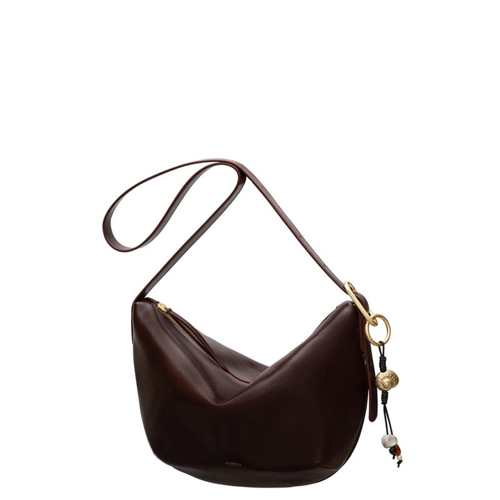 The Mika Charm Bag | Espresso