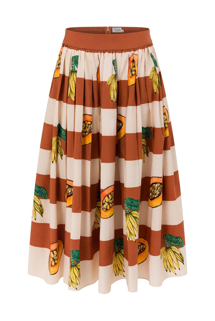 The Papaya Riviera Skirt