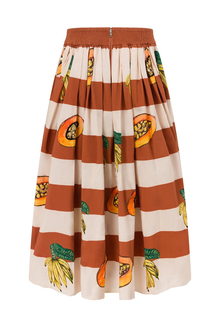 The Papaya Riviera Skirt