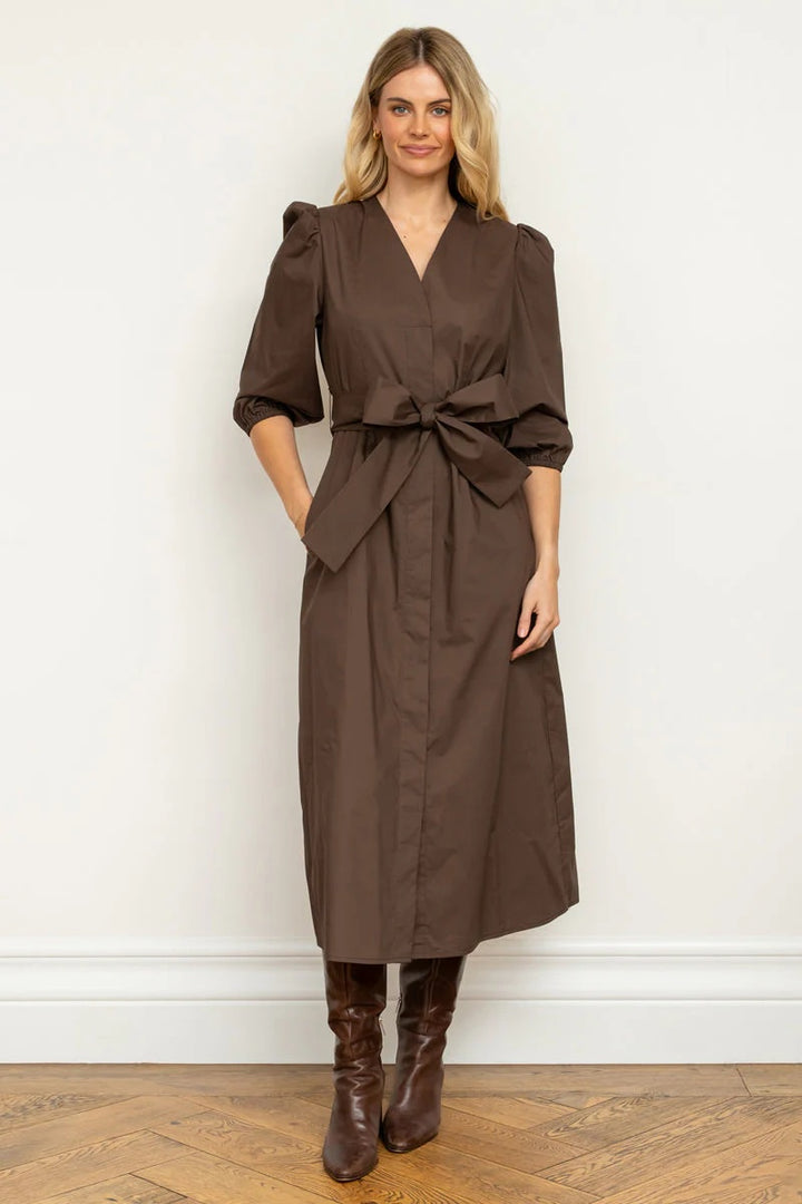 The Verity Dress | Chocolate