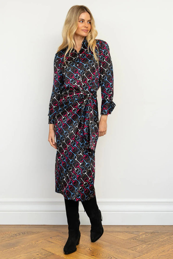 The Talita Shirtdress | Snaffle Print