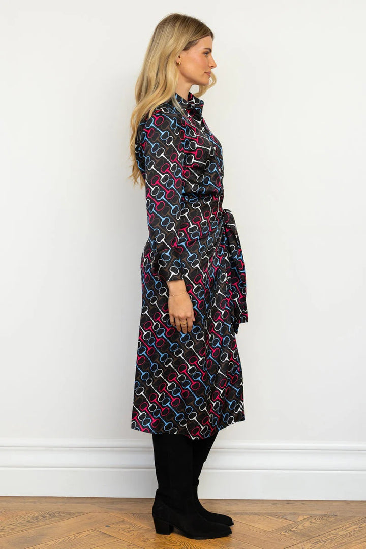 The Talita Shirtdress | Snaffle Print