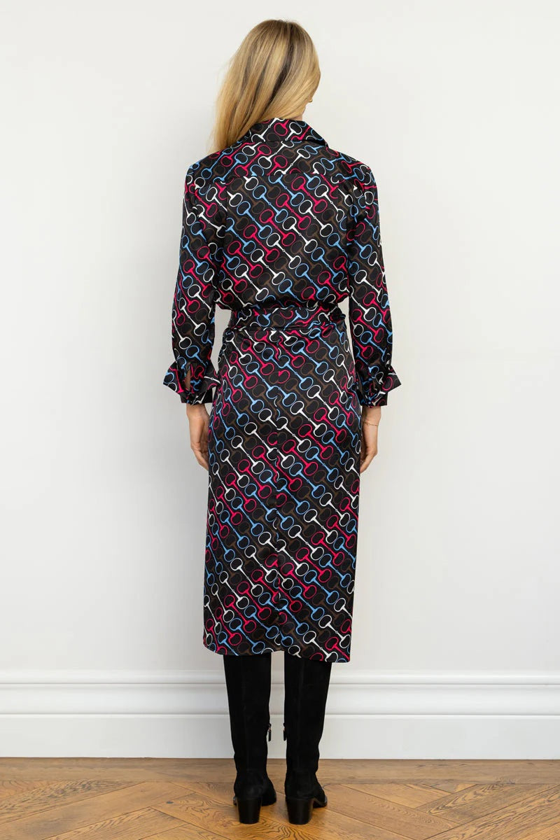 The Talita Shirtdress | Snaffle Print