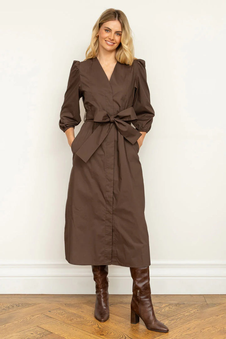 The Verity Dress | Chocolate