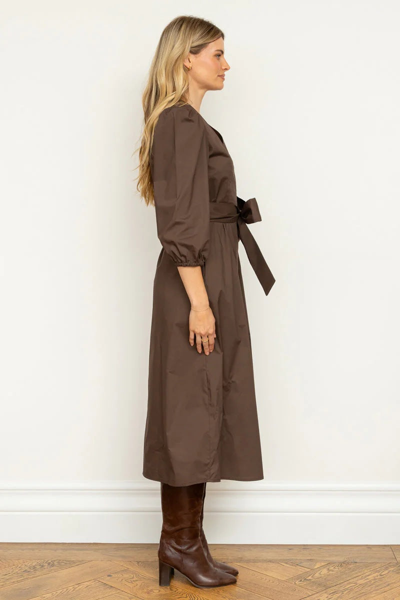 The Verity Dress | Chocolate