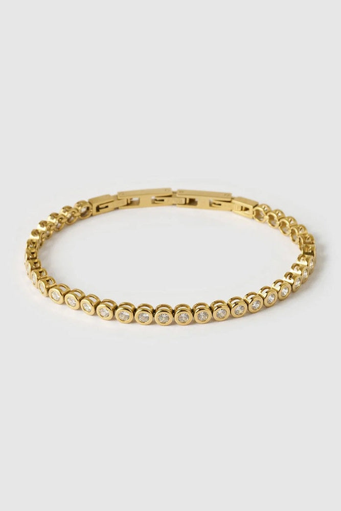 Winona Gold Bracelet | Stone