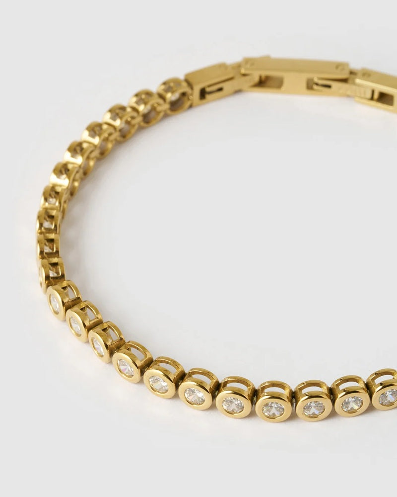 Winona Gold Bracelet | Stone