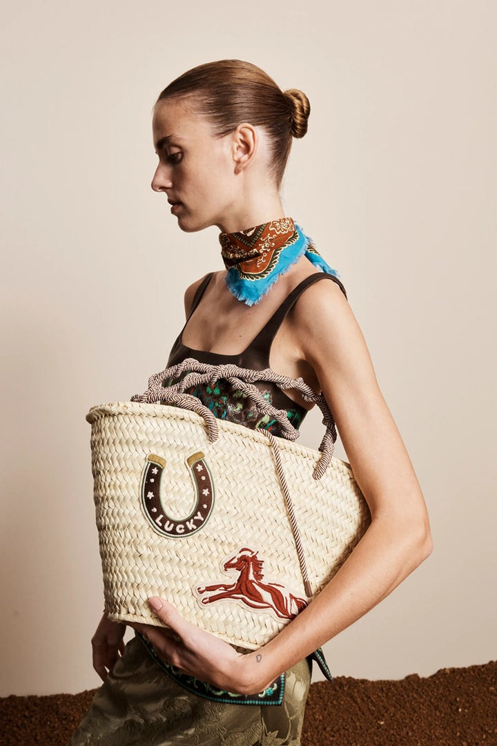 Ace Midi Macrame Basket