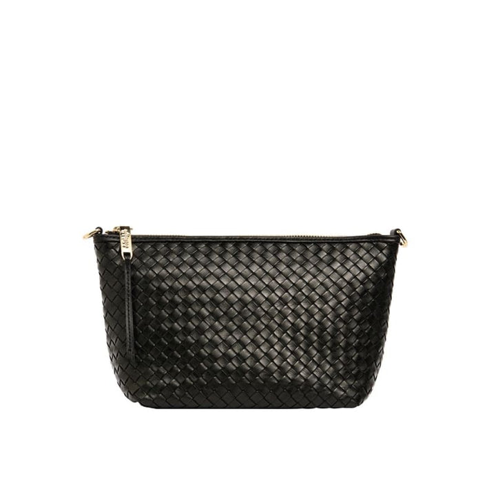 Agnes Bag | Black Weave - Accessories