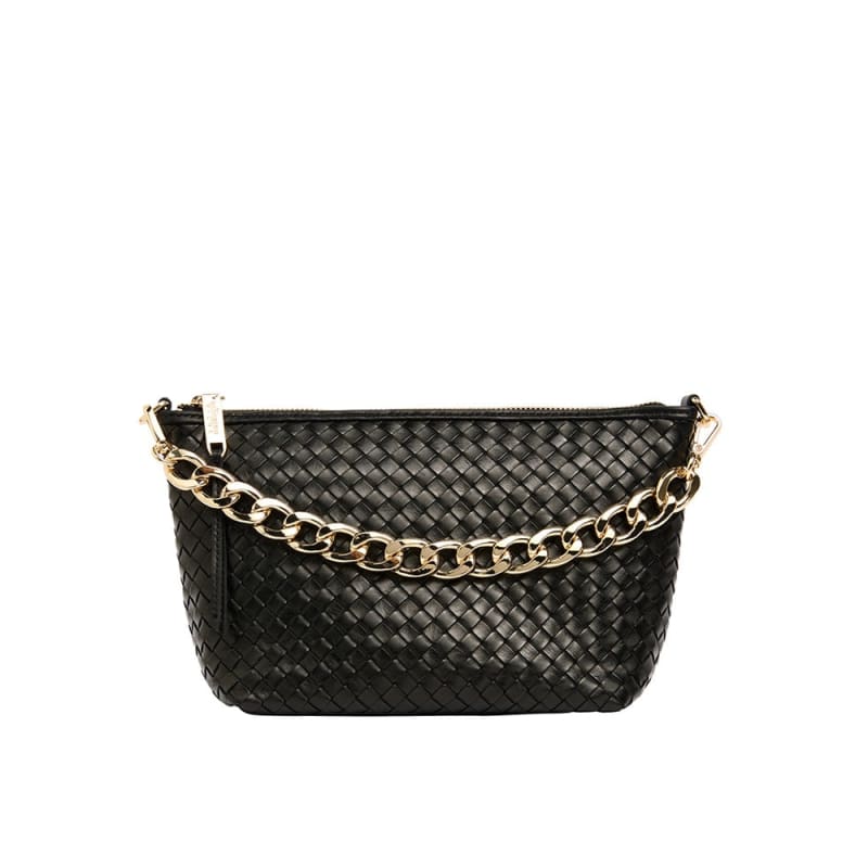 Agnes Bag | Black Weave - Accessories