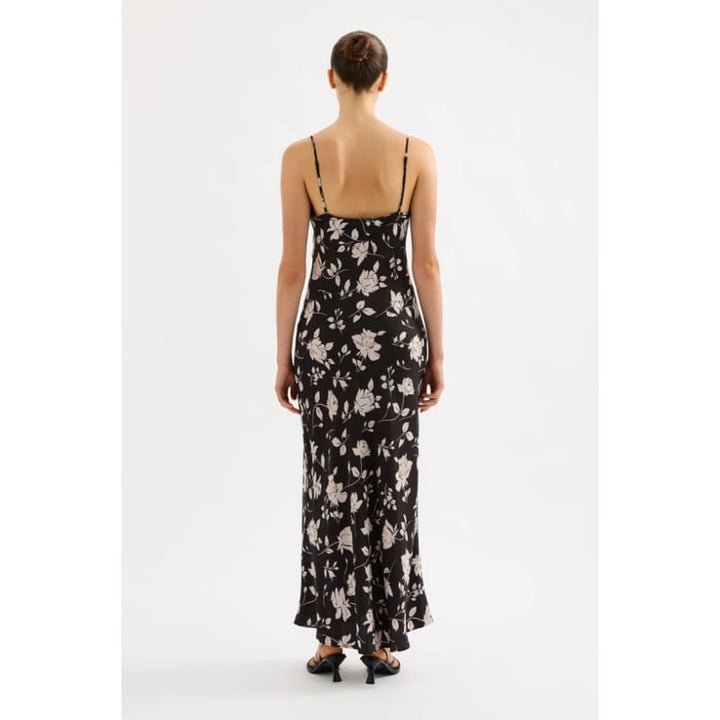 Alba Cupro Maxi Slip Dress - Dress