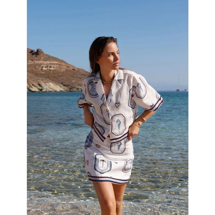 Alessia Mini Skirt - Bottoms