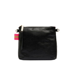 Alexis Crossbody | Black Snake - Accessories