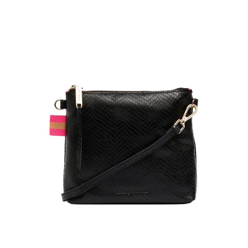 Alexis Crossbody | Black Snake - Accessories