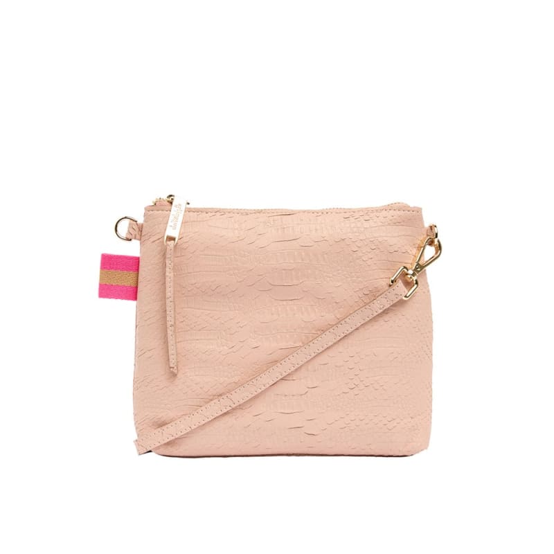 Alexis Crossbody | Blush Snake - Accessories