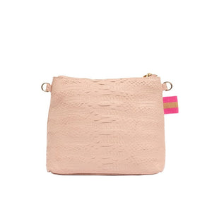 Alexis Crossbody | Blush Snake - Accessories