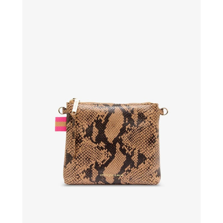 Alexis Crossbody | Caramel Python - Accessories