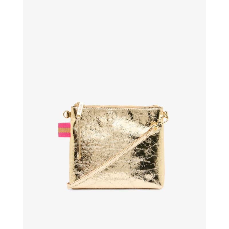 Alexis Crossbody | Gold Crinkle - Accessories