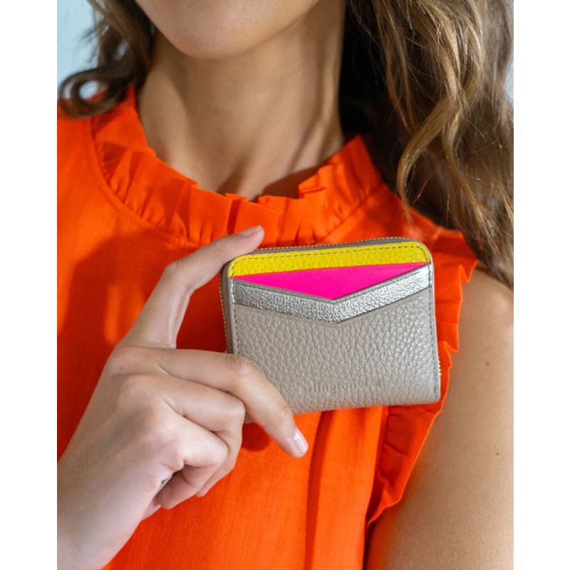 Alexis Zip Purse | Fawn Multi - Accessories