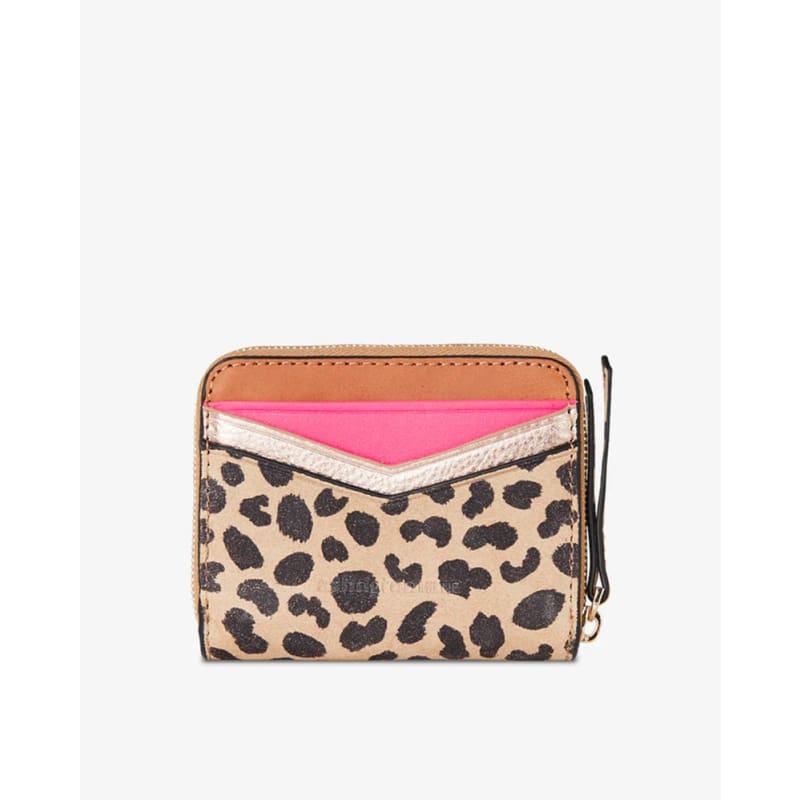 Alexis Zip Purse | Spot Suede Multi - Accessories