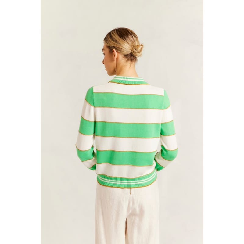 Amalfi Polo Sweater | Meadow - Tops