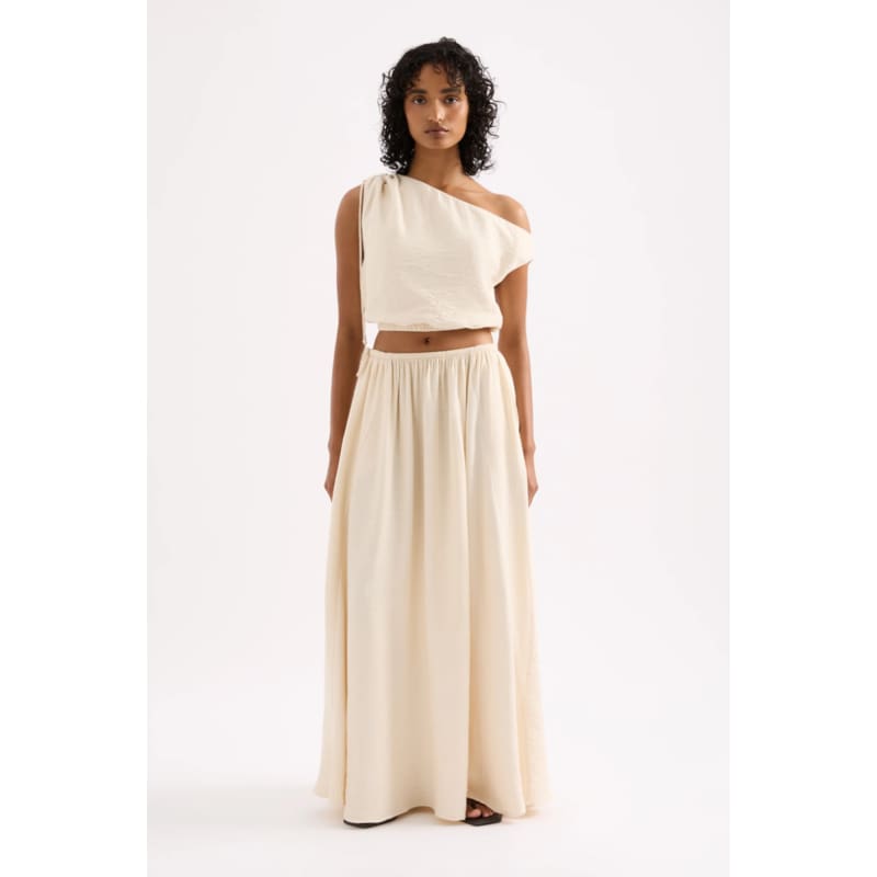 Ambrose Maxi Skirt | Milk - Bottoms