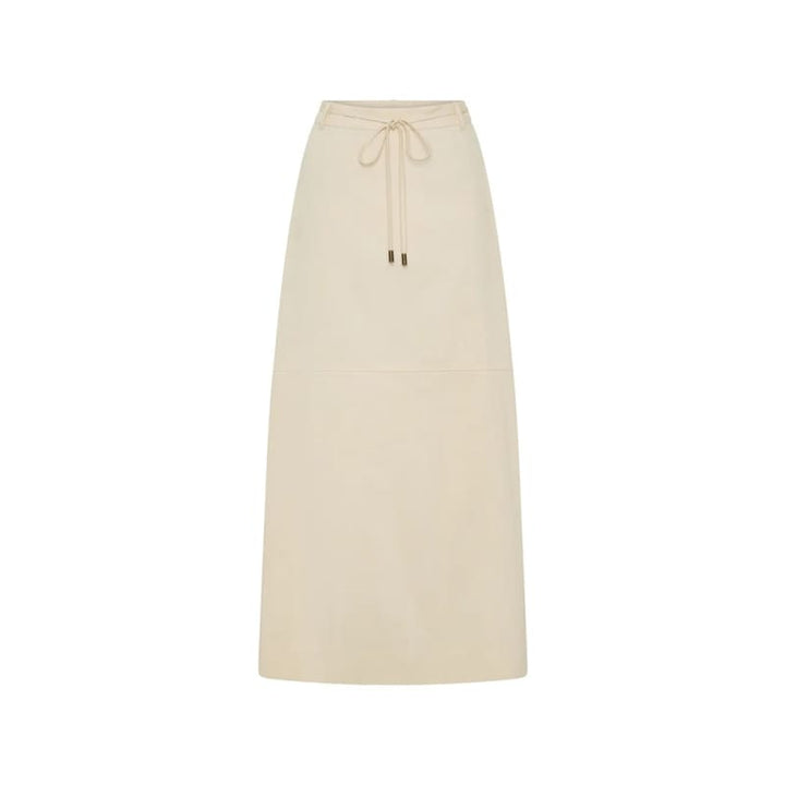 Amelia Maxi Skirt | Cream - Bottoms