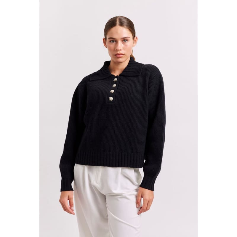 Ana Sweater Black - Tops