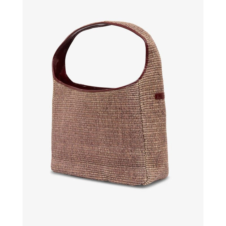 Arcadia Tote | Burgundy Weave - Accessories