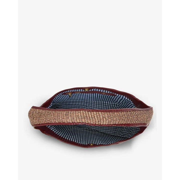 Arcadia Tote | Burgundy Weave - Accessories