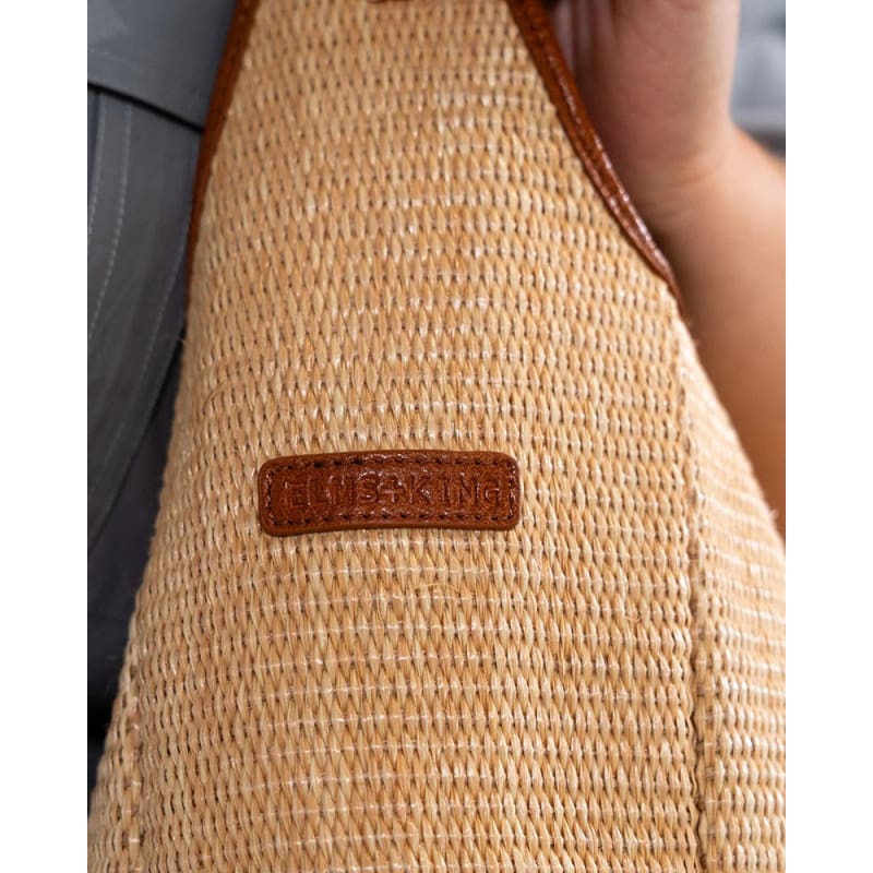 Arcadia Tote | Tan Pebble & Natural Weave - Accessories