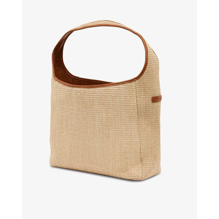 Arcadia Tote | Tan Pebble & Natural Weave - Accessories